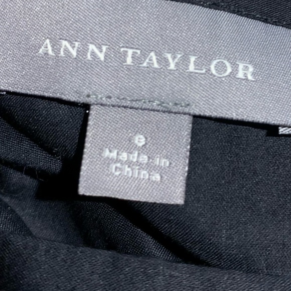 Woman's Boho Style Black w/Gold Embroidered Sequence Skirt by Ann Taylor - Picture 5 of 8